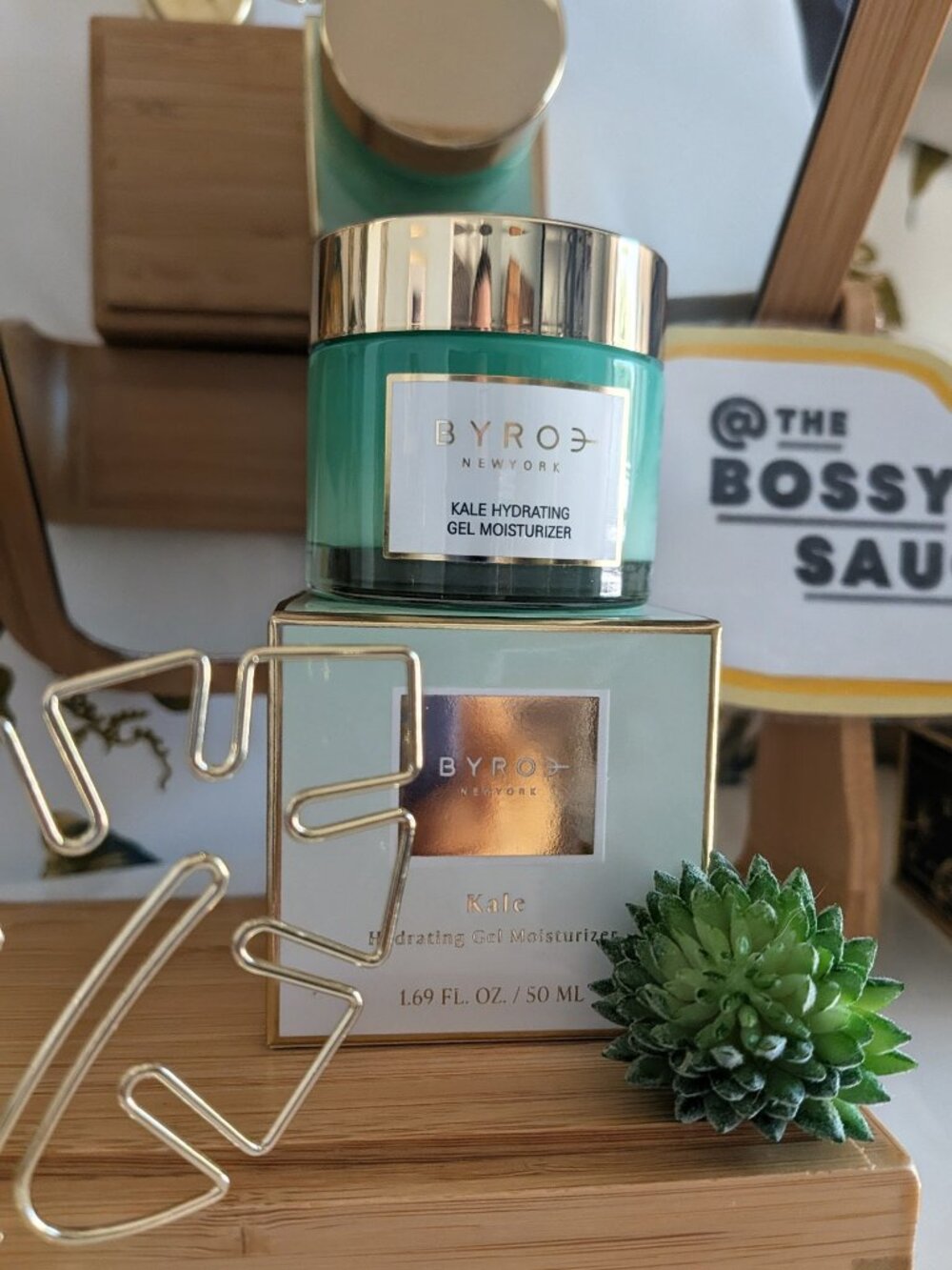 BYROE Kale Hydrating Gel Moisturizer NIB